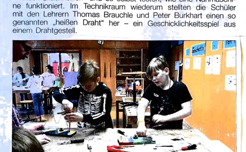 Das Handwerkliche wird großgeschieben